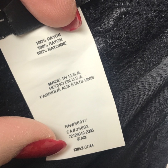 Bebe  HIGH LOW BLACK DRESS - Picture 5 of 6